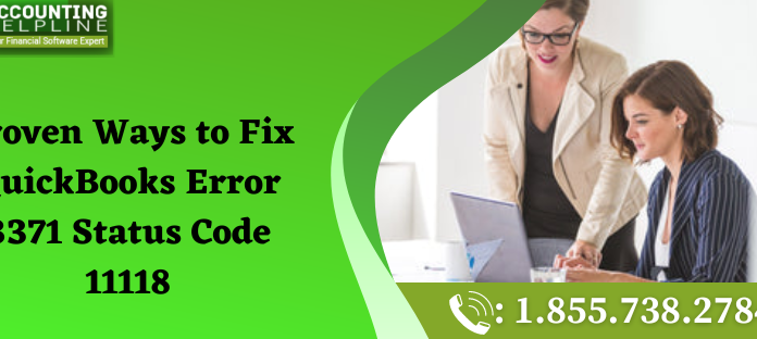 Proven Ways to Fix QuickBooks Error 3371 Status Code 11118